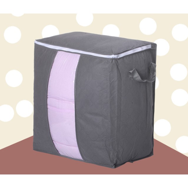 Túi Đựng Đồ, Túi Cất Chăn Màn Quần Áo Size To Có Khóa Kéo Tiện Lợi