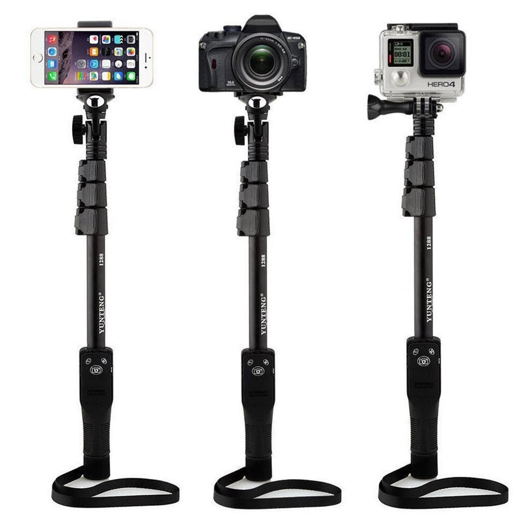 [SẢN PHẨM HOT]☄️Combo Gậy tự sướng bluetooth YUNTENG 1288+TRIPOD YT-288💦Sử dụng remote điều khiển từ xa