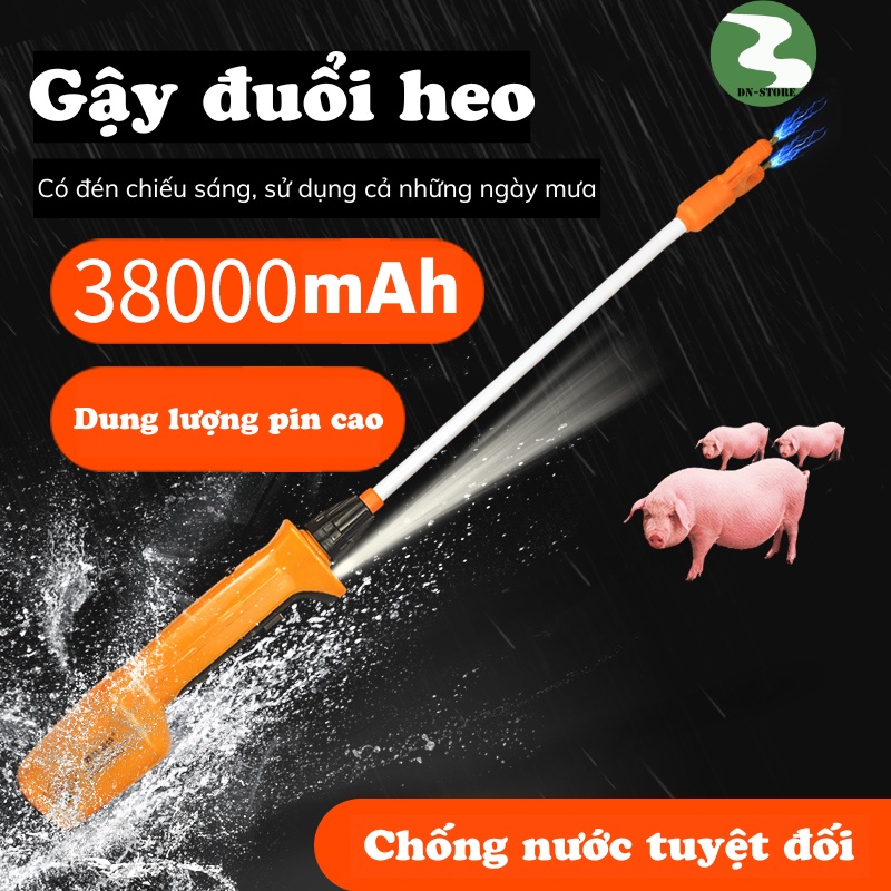 Roi đuổi heo bằng điện trang bị đèn LED 30000mAh A200