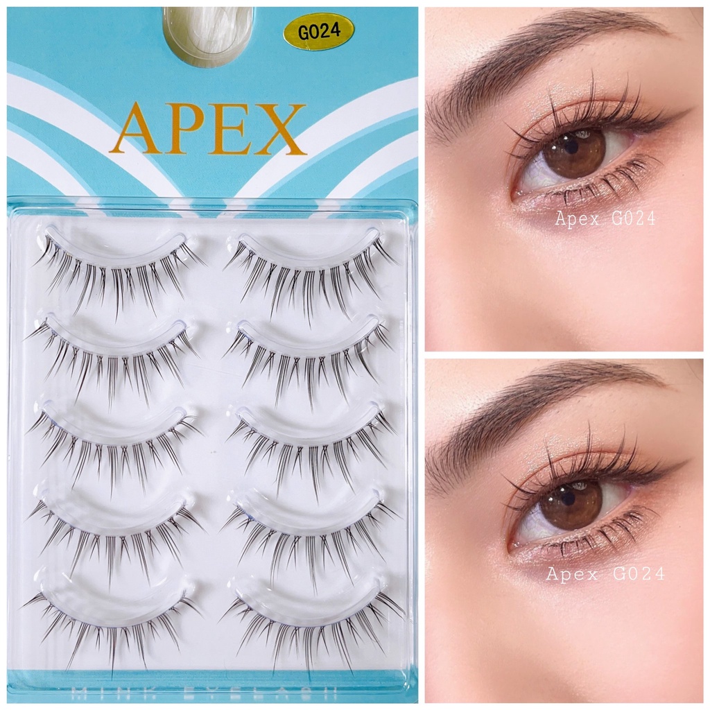 Lông mi gân trong APEX- Lông mi giả