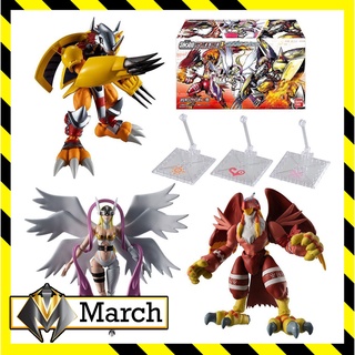[2ND] Mô hình Shodo Digimon Wargreymon - Angewoman - Garudamon - SODO