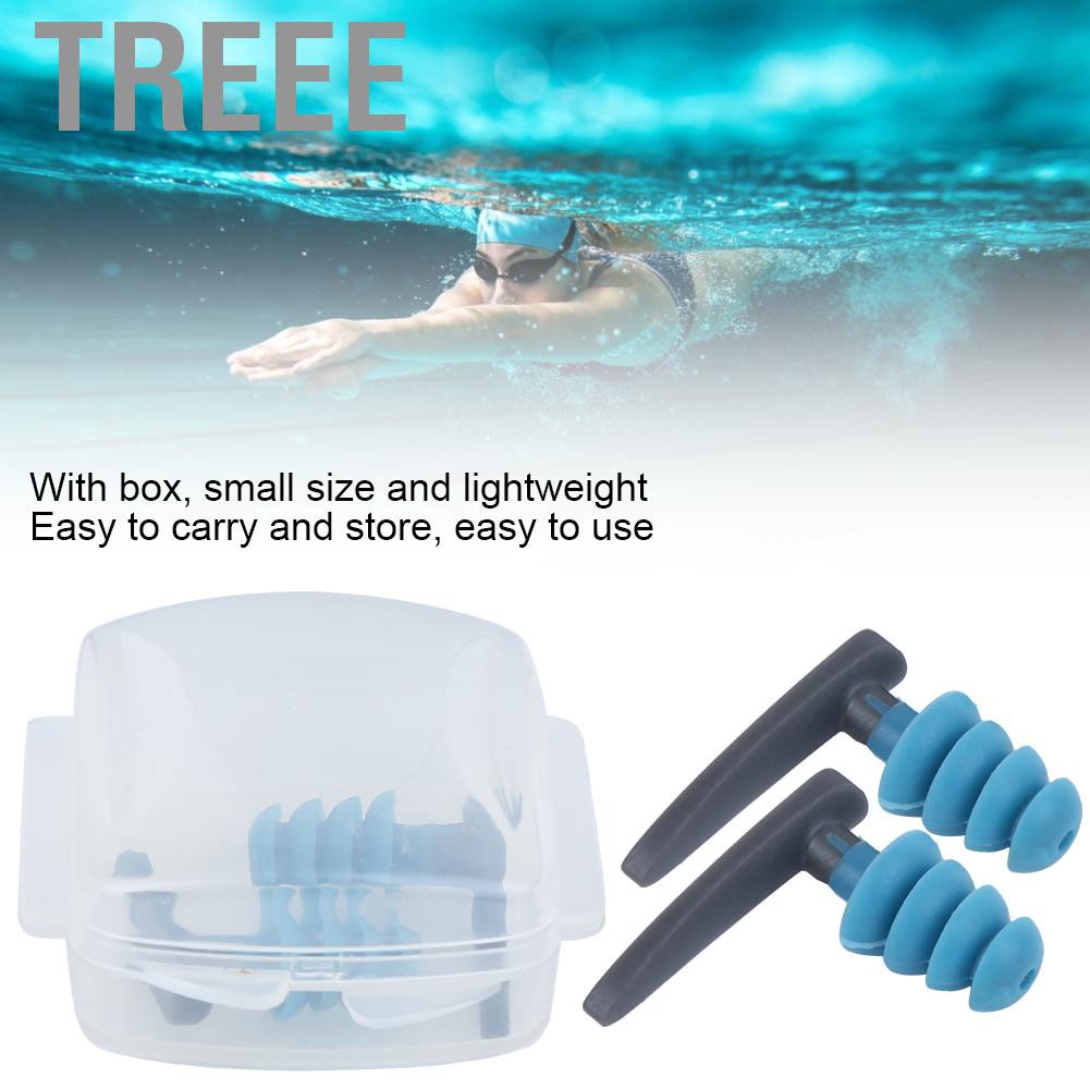 Nút Bịt Tai Chống Thấm Nước Chuyên Dụng Cho Bơi Lội | BigBuy360 - bigbuy360.vn