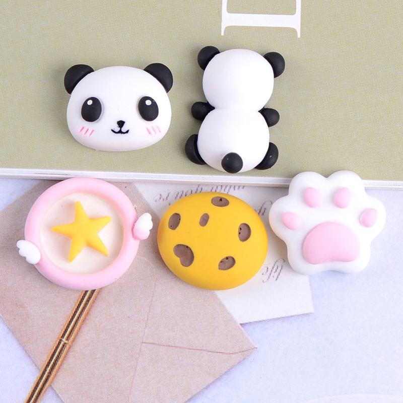 Bộ 10 Ghim Gấu Trúc Dễ Thương