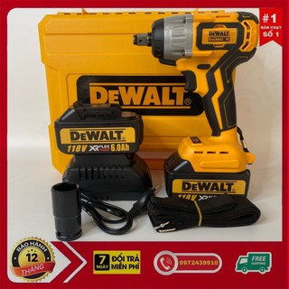 Máy Siết Bulong Pin Dewalt 118v hàng cao cấp.