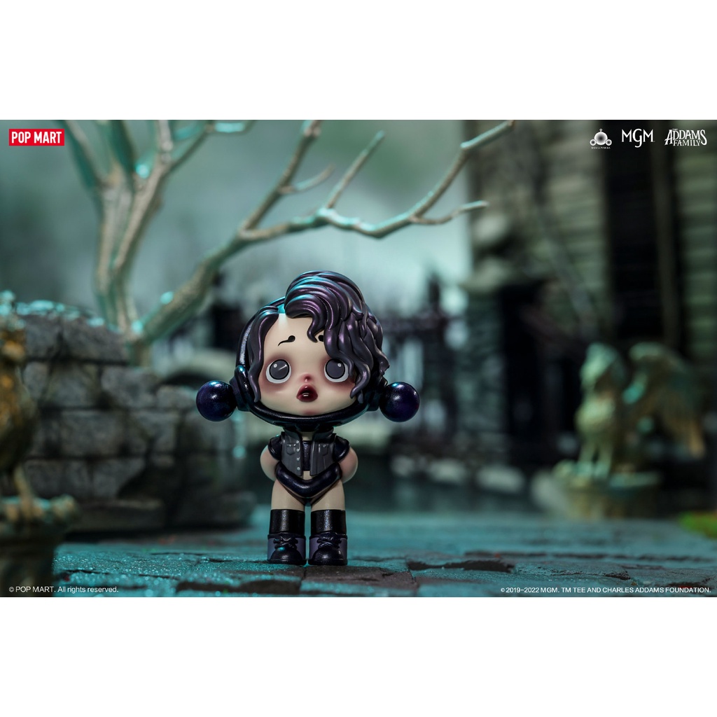 Pop mart popmart Đồ Chơi Nghệ Thuật skullpanda addams family series Dễ Thương Làm Quà Tặng