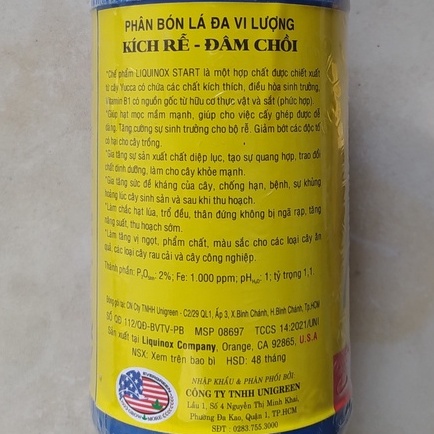Phân bón lá Vitamin B1 Growmore 500ml, Kích rễ bật mầm