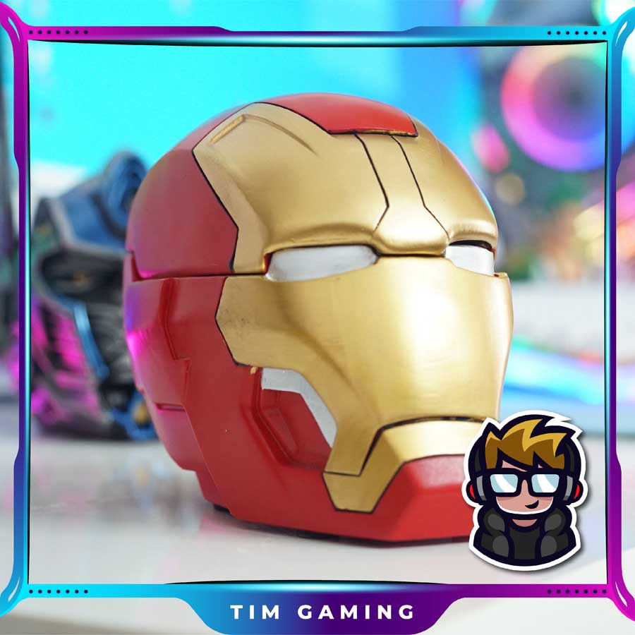 Gạt tàn mô hình nhân vật IronMan - Optimus dùng để trang trí góc Gaming