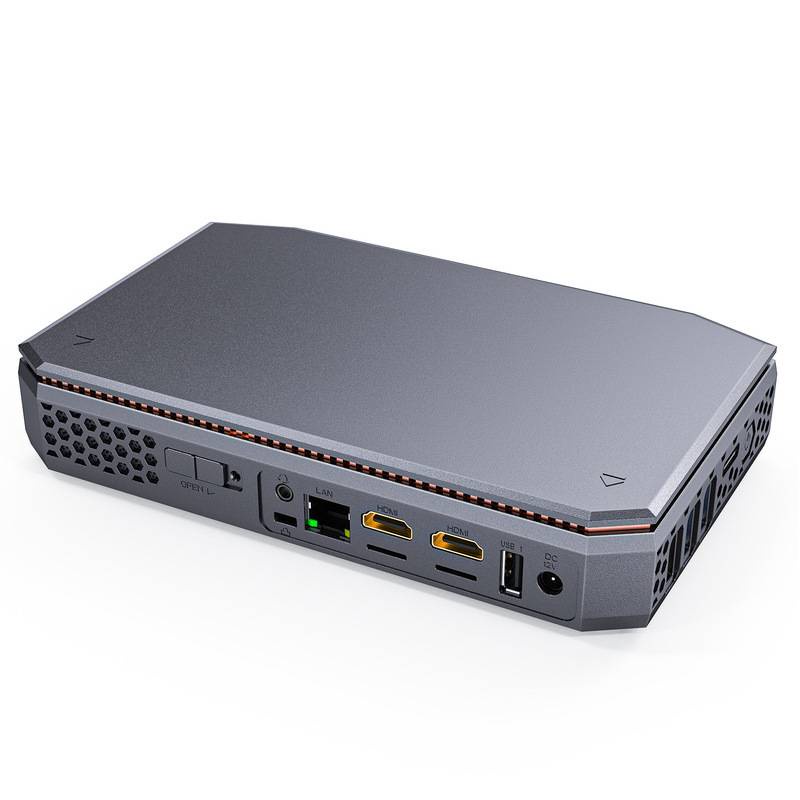 T12 Mini PC 8G + 512G Máy chủ Mini HỆ THỐNG WIN10 được cài đặt sẵn, không có quạt