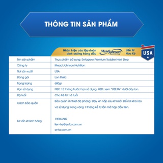 Sữa Bột Enfagrow Premium Toddler 680g