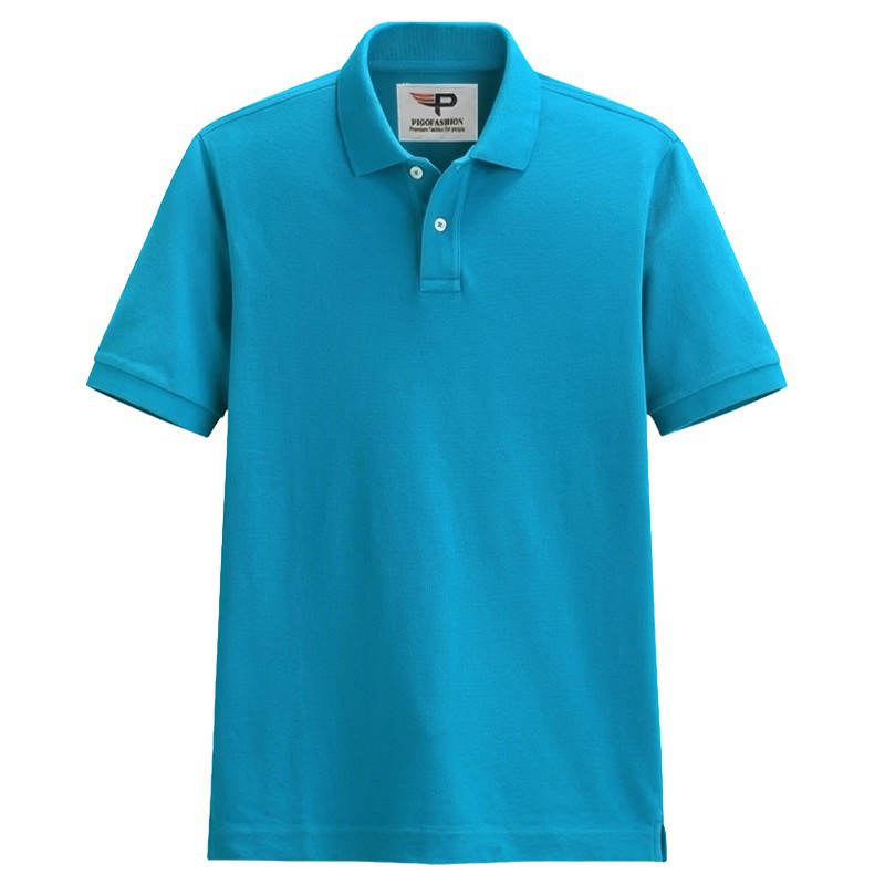 Áo thun nam cổ bẻ chuẩn mọi phong cách Pigofashion AB19 (màu Ghi Chú) -Hàng nhập khẩu