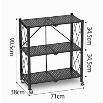 Kệ Gấp Gọn thông minh đa năng 3 tầng (có hỏa tốc HCM)