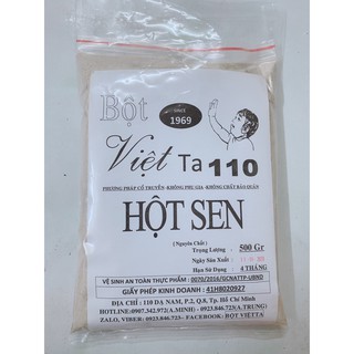 Bột Hột Sen Bột Việt Ta