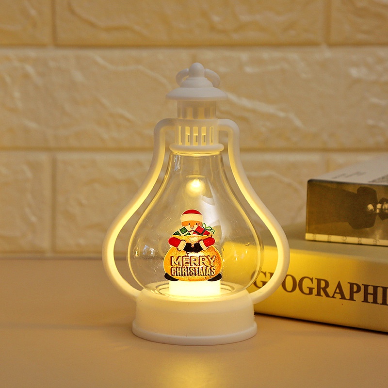 Giáng sinh trang trí đèn lồng đèn LED di động đèn đêm trung tâm mua sắm trang trí mặc định cảnh quà tặng