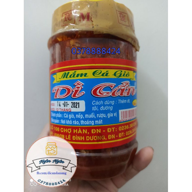 Mắm cá giò Dì Cẩn