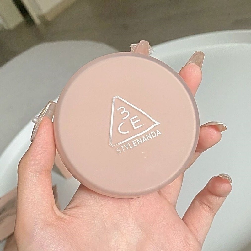 Phấn Nước 3CE Tông Lì Che Khuyết Điểm Tự Nhiên Lâu Trôi