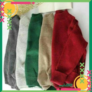 Áo len nữ cổ 3p tay lật cực hot