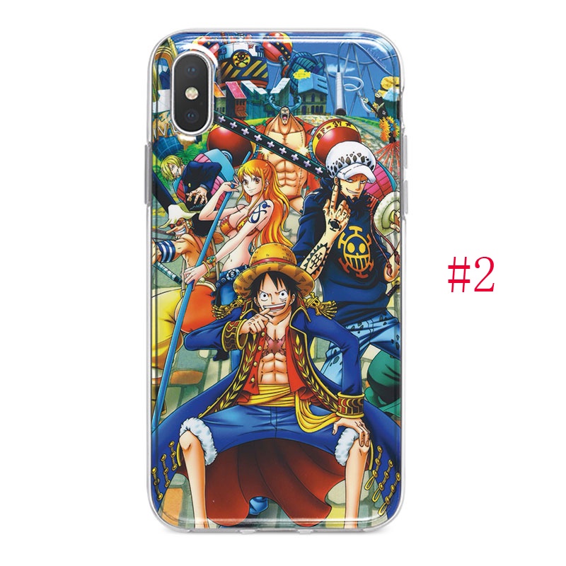 Ốp lưng Xiaomi Redmi Note 9 9S Pro 9A 9C vỏ điện thoại Silicone mềm Case Chân dung gia đình One Piece