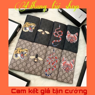 Ví Nam, Bóp Nam Cao Cấp [Fullbox] hình thú dáng dài gập 2 kèm hộp, nhiều ngăn tiện dụng, thích hợp làm quà tặng