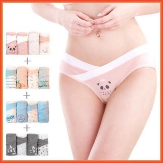 Sét 4 Quần Lót Bầu cạp chéo coton ) sịn siêu đáng yêu