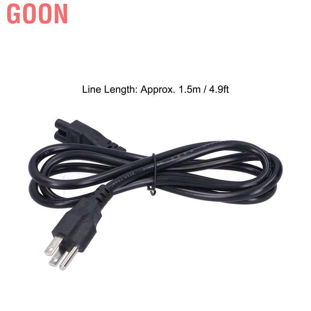 Goon US 250V 2.5A Power Cable Appliances Plug Cord Accessory 0.75mm² for Audio LCD Display
