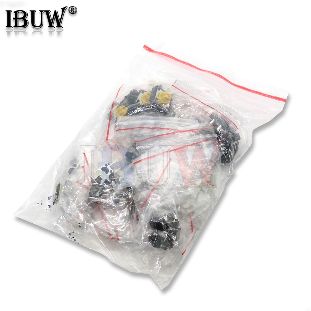 Set 125 Công Tắc Ấn Mini SMD DIP 2*4 3*6 4*4 6*6 Tự Làm Chuyên Dụng