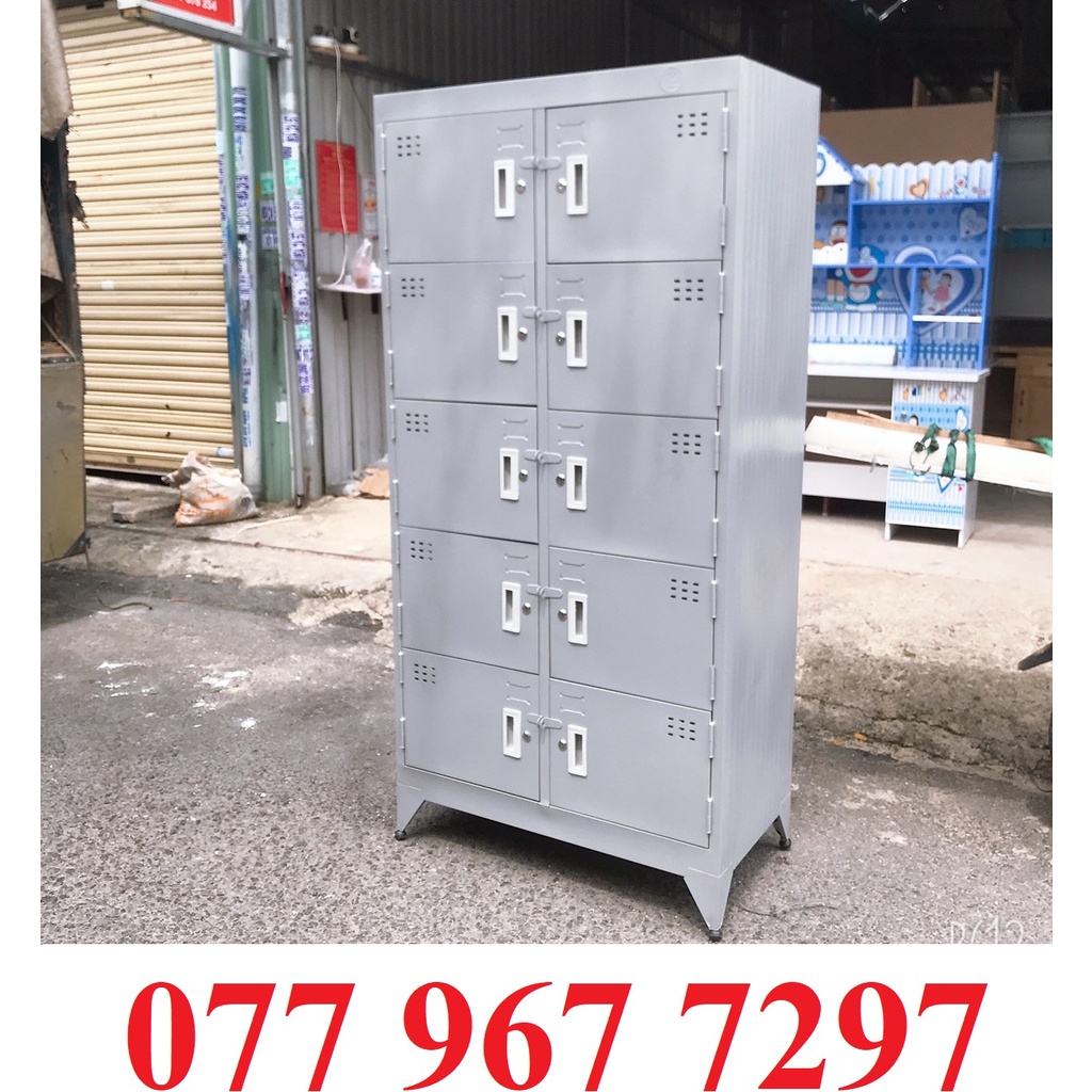 Tủ hồ sơ locker sắt văn phòng giá rẻ- tủ locker sắt cao cấp để đồ nhân viên có khóa an toàn tphcm_bình dương_đồng nai