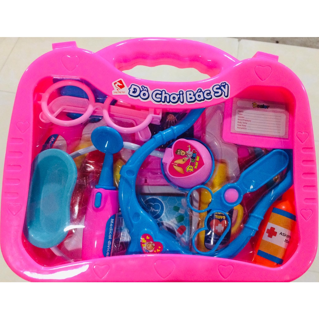 Đồ Chơi Hướng Nghiệp - Bộ Đồ Chơi Vali Bác Sĩ Cho Bé Tập Làm Bác Sĩ