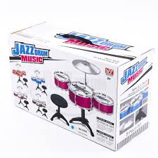 Bộ Trống Sôi Động Cho Bé Yêu Lớn, bộ trống jazz drum cho bé vui chơi