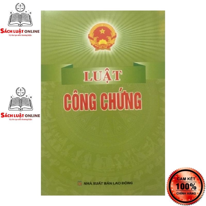 Sách - Luật Công chứng (NXB Lao động)