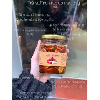 Saffron ngâm táo đỏ mật ong/saffron ngâm mật ong/mật ong saffron