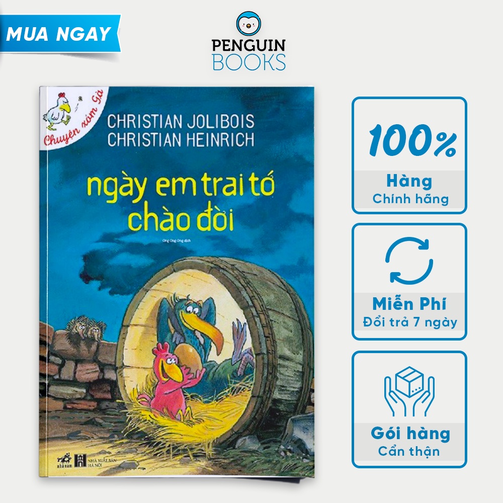 Sách Nhã Nam - Ngày Em Trai Tớ Chào Đời