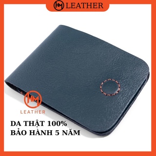 Ví Sen 3 Cao Cấp - Cam Kết 100% Da Bò Thật - Bóp Da Nam Mini Hàng Chính Hãng  Hima Leather SEN 3