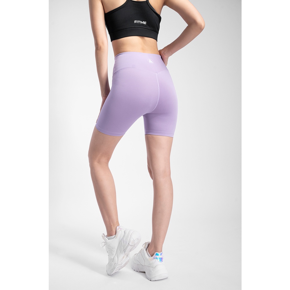 Đồ tập gym nữ Fitme áo bra thể thao tập yoga Theta đen, quần legging đùi dày dặn co giãn 4 chiều