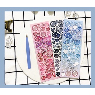 Sticker gradient bubble_hình dán trang trí top