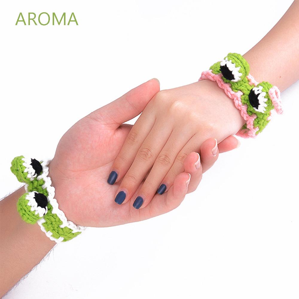 Vòng Tay Dây Bện Thủ Công Mặt Hình Chú Ếch Thời Trang Cho Cặp Đôi