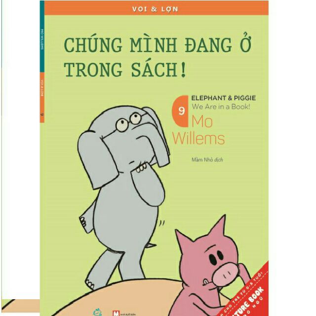 [Mã LIFEXANH24 giảm 10% đơn 99K] Sách - Combo Picture book song ngữ 8 tập Voi và Lợn phần 9 - 16 | BigBuy360 - bigbuy360.vn