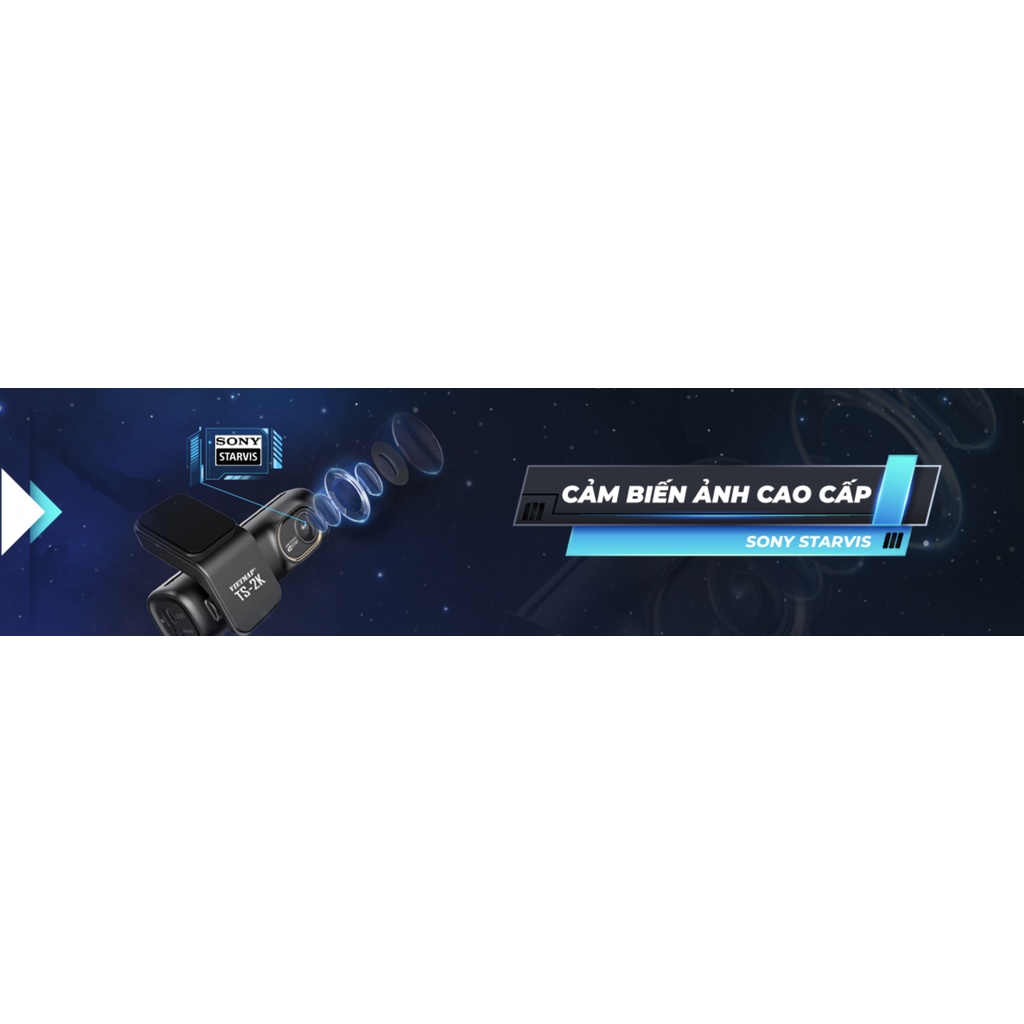 Camera Hành Trình Vietmap TS-2K Ghi Hình 2 Mắt - Thiết Kế Thỏi Son tặng thẻ nhớ 64gb