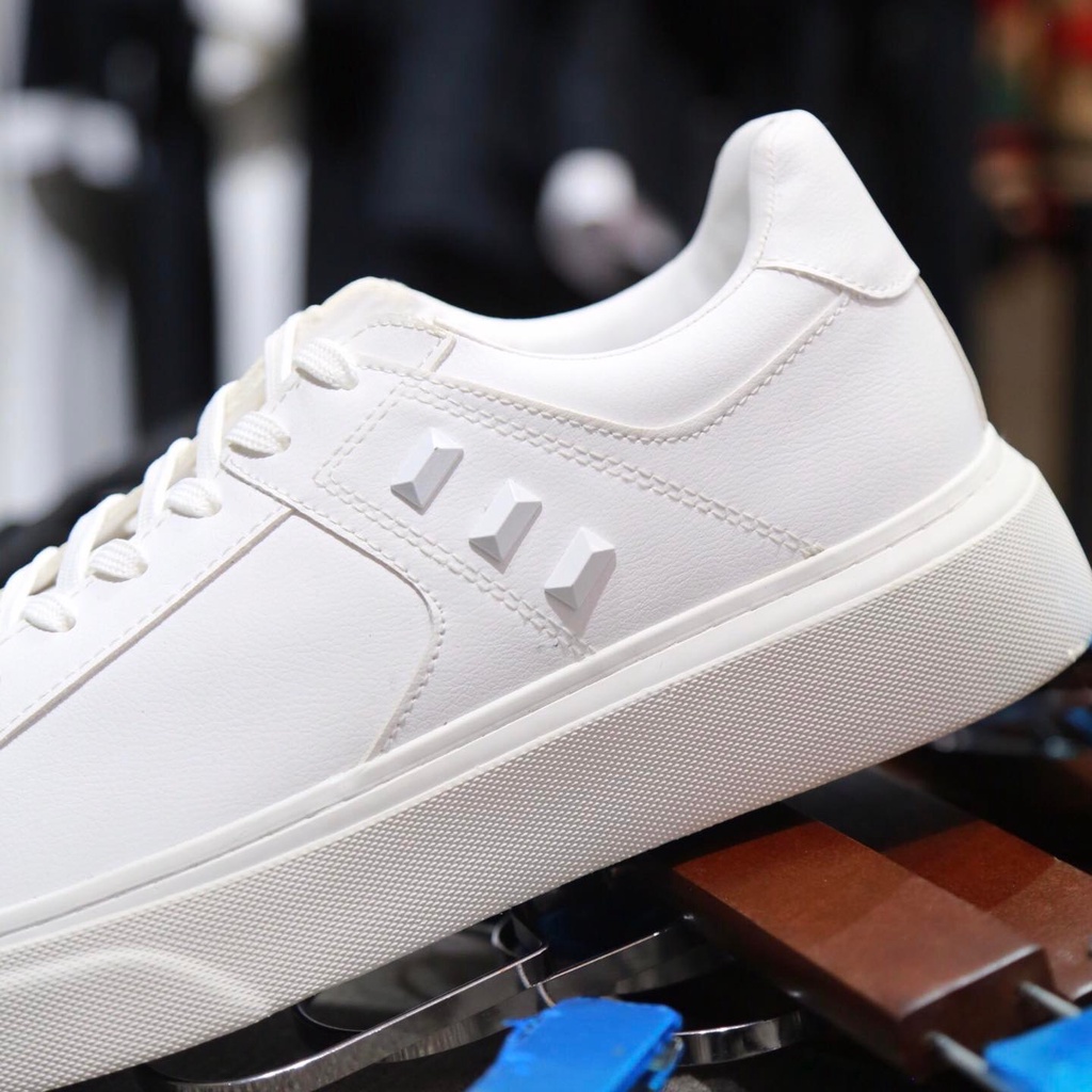 Giày thể thao full trắng ZRa