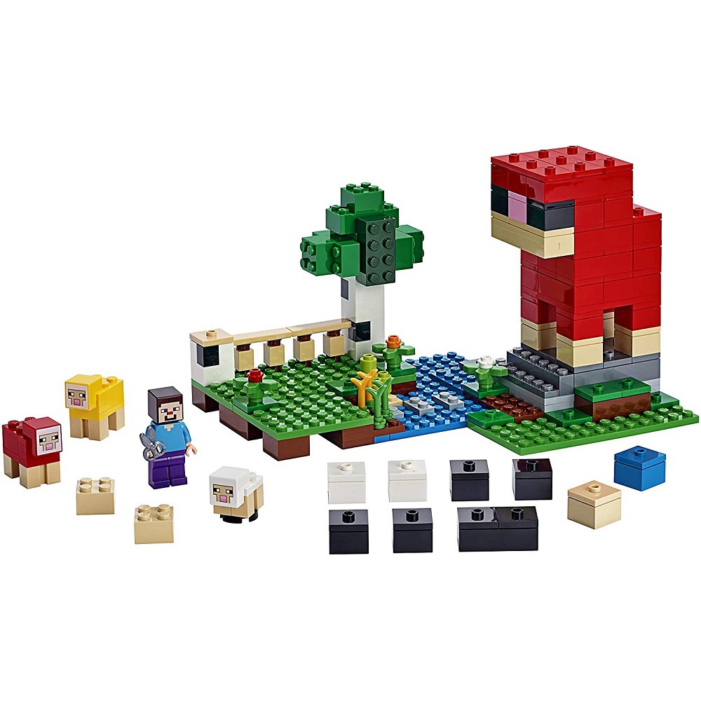 LEGO Minecraft 21153 Nông trại cừu - Hàng nhập Mỹ