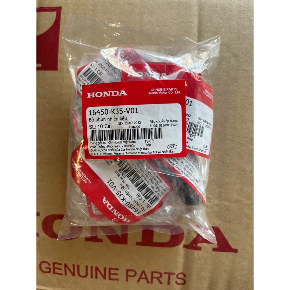 Bộ phun xăng điên tử - kim phung HONDA AIR Blade 125 , LEAD 125, PCX 12. 16450K35V01