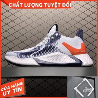 [MIỄN PHÍ SHIP] Giày thể thao ALPHABOUNCE  2020 Trắng xanh gót cam thời trang Nam nữ