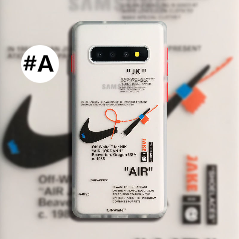 Ốp logo Nike Air cho Samsung Galaxy S20 S20+ S20 Ultra S10 S10+ S9 S9+ Note 10 Note 10+ Note 9 Note 8 S11 S11+ 5G