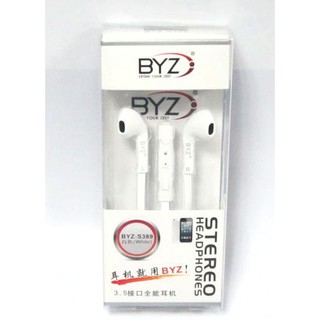 Tai nghe nhét tai BYZ S389 Super Bass tương thích cho iPhone,iPad, Samsung, Huawei, xiaomi