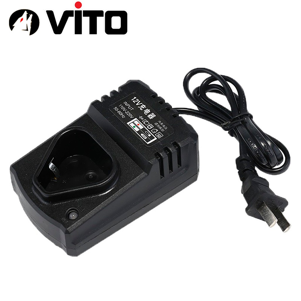 Sạc Đế Sạc Cốc VITO Pin 3S 12V Máy Khoan Pin