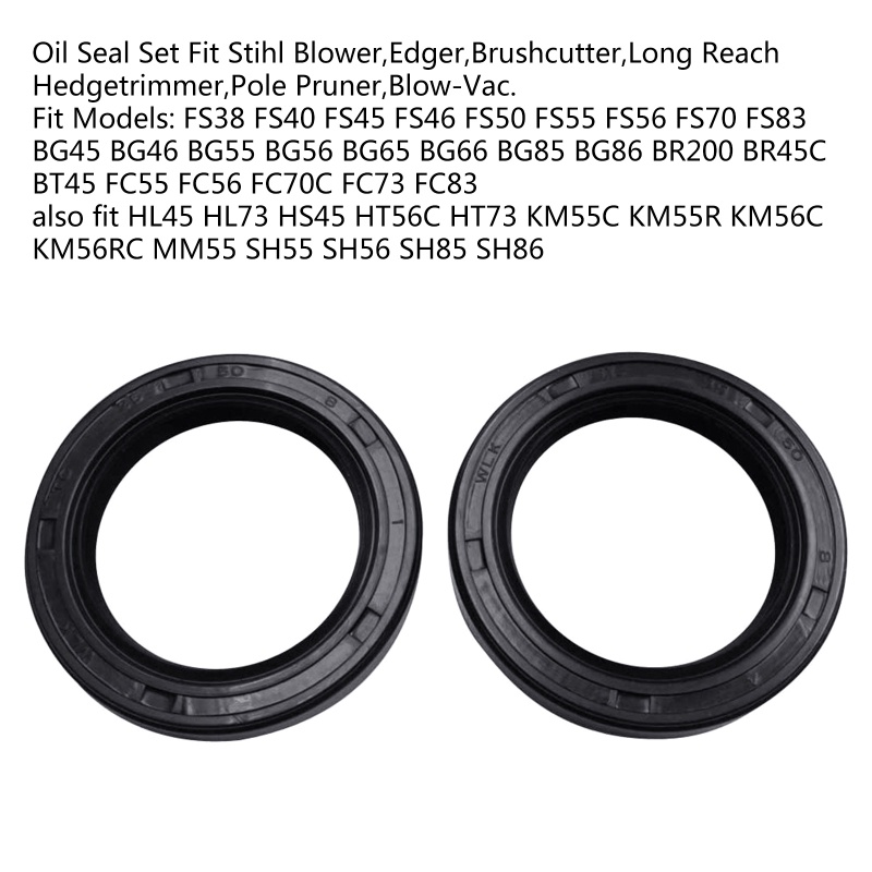 Set 20 Vòng Đệm Dầu Cho w / FS38 FS40 FS45 FS46 FS50 FS55 FS56 FS70 FS83 BG86 BG45 BG46 BT45 FC55 Backpac