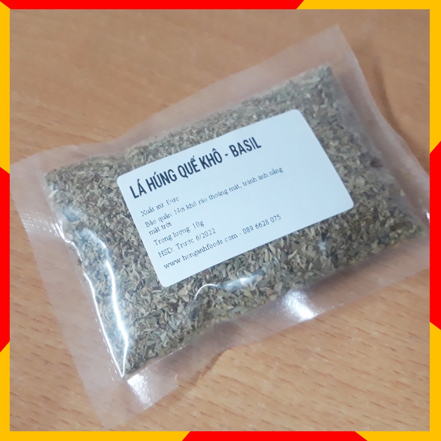 Lá húng quế khô basil 10g