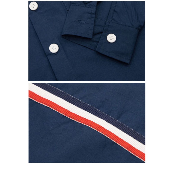 Áo Sơ Mi Tay Dài Thời Trang Dành Cho Bé Trai