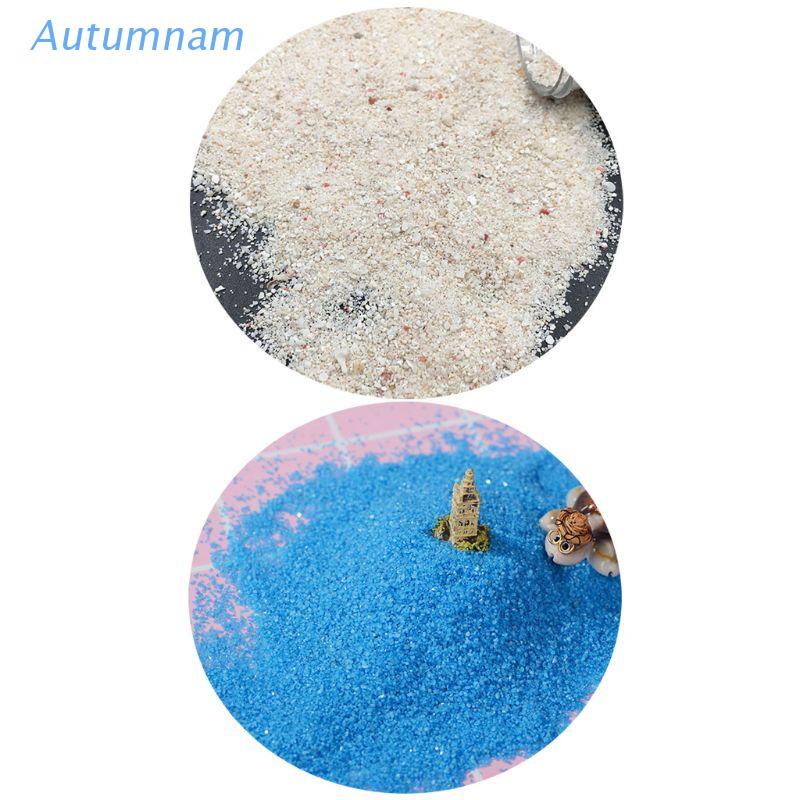 Đá Cát Xanh Dương/Màu Be Dùng Cho Trang Trí Bể Cá/Thủy Tinh Bằng Nhựa Epoxy