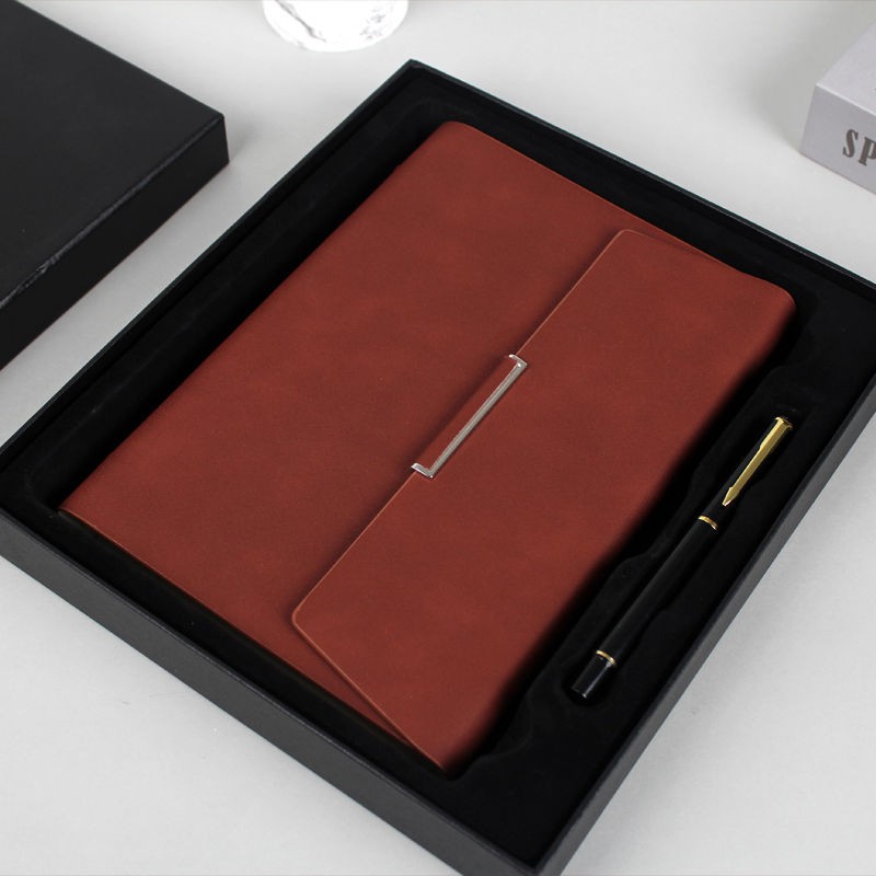Sổ tay siêu dày notepad tùy chỉnh A5 kiểu cổ bản Hàn Quốc bán buôn sinh nhật đại học da mềm công việc kinh doanh
