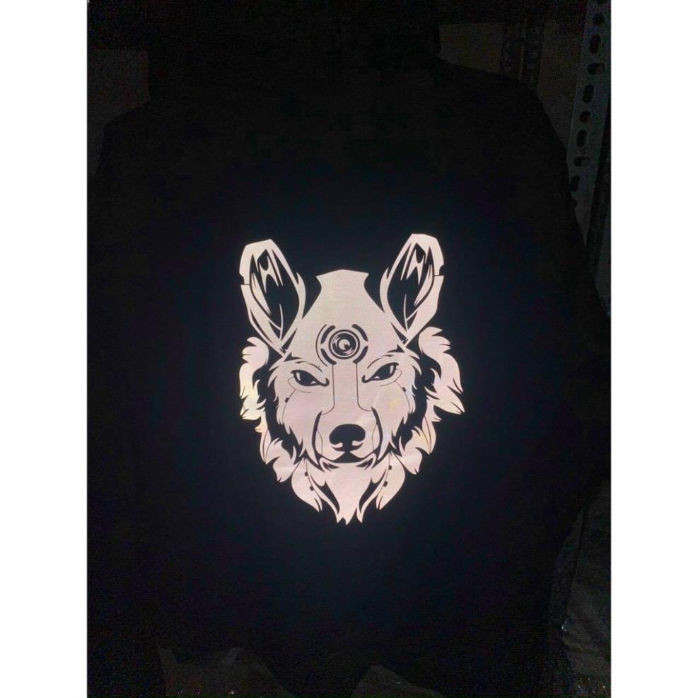 Áo Khoác Dù PHẢN QUANG Nam Nữ Đều Mặc Được Kiểu Bomber In Phản Quang Hình Chó Sói Đơn Giản Phối Màu Đa Dạng Siêu Hot